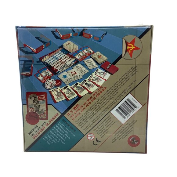 Red Scare Game Ben Kanelos Board Strategy Game Cold War Espionage Age 12+ NEW - Picture 3 of 4